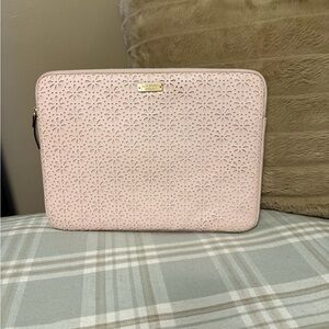 Kate Spade Newbury Lane LooLoo 13" Laptop Sleeve - Floral Blush Pink